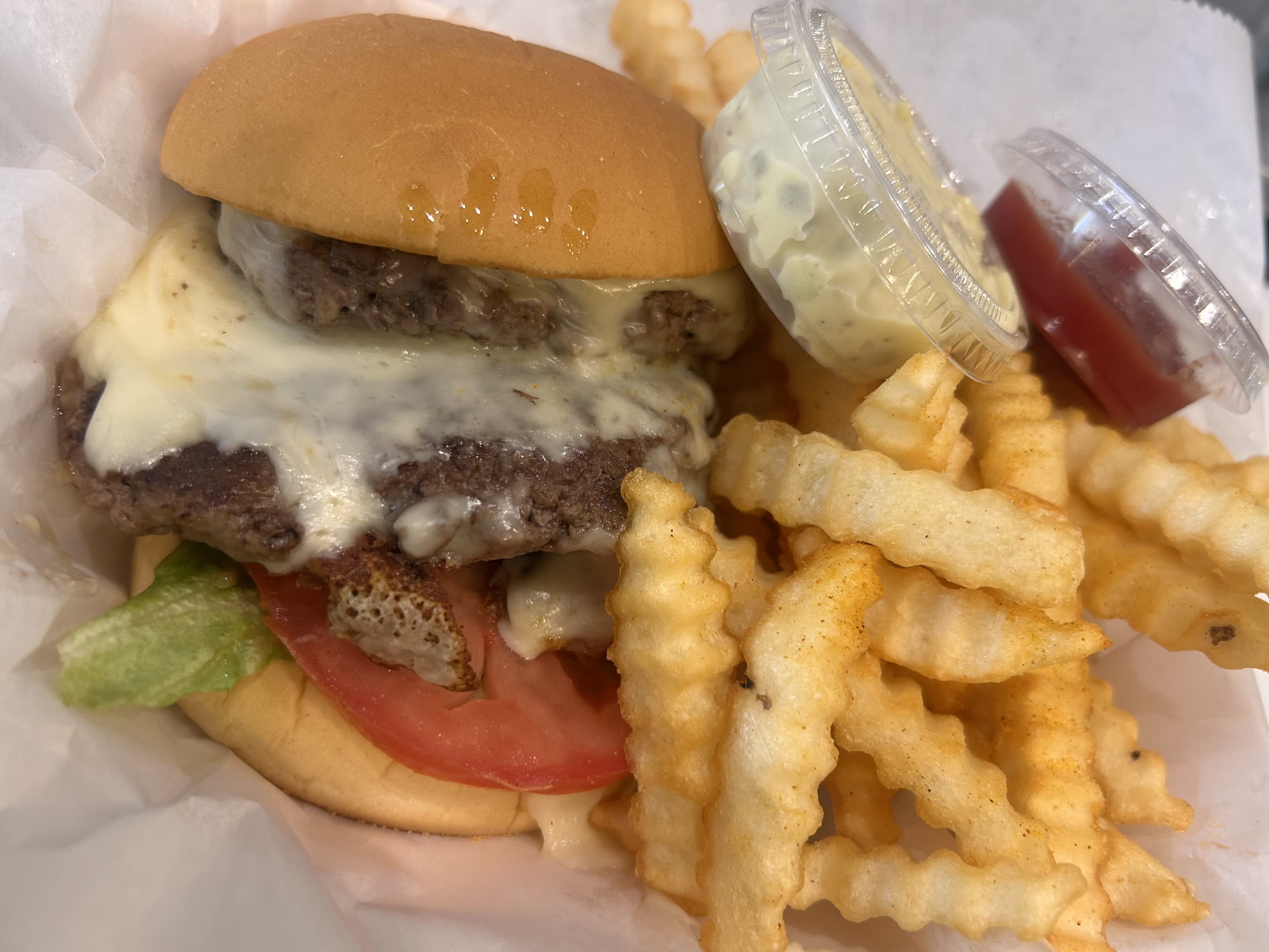 Turkey Burger Platter